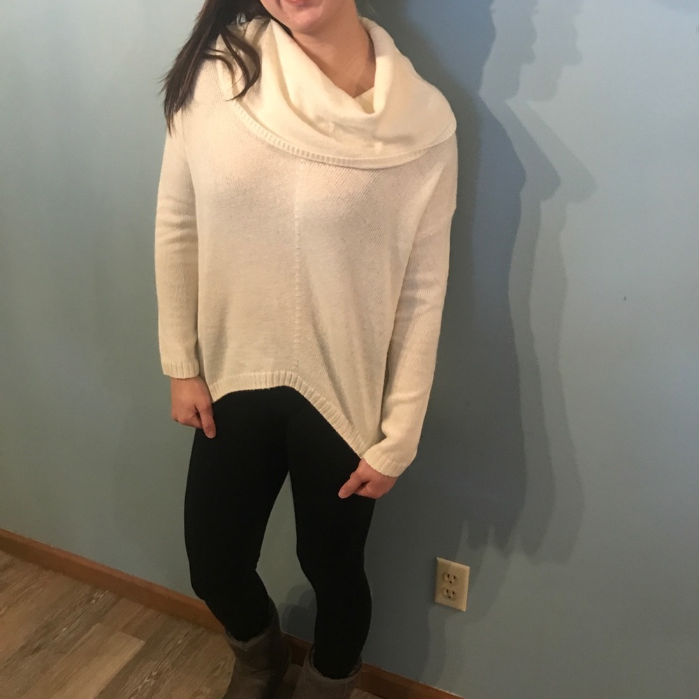 Cowl Neck Express sweater